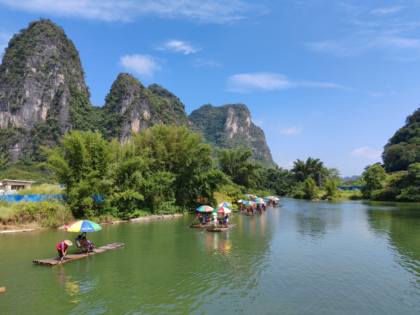 桂林阳朔遇龙河旅游度假区景点图片