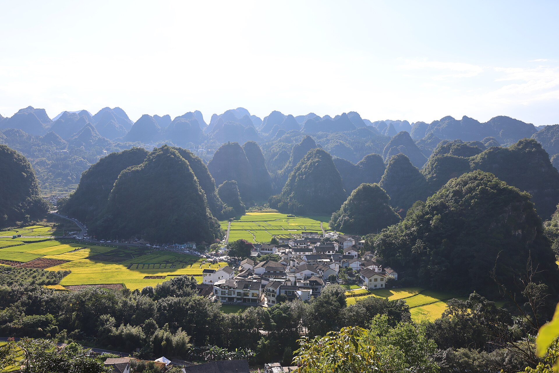 万峰林景区景点图片