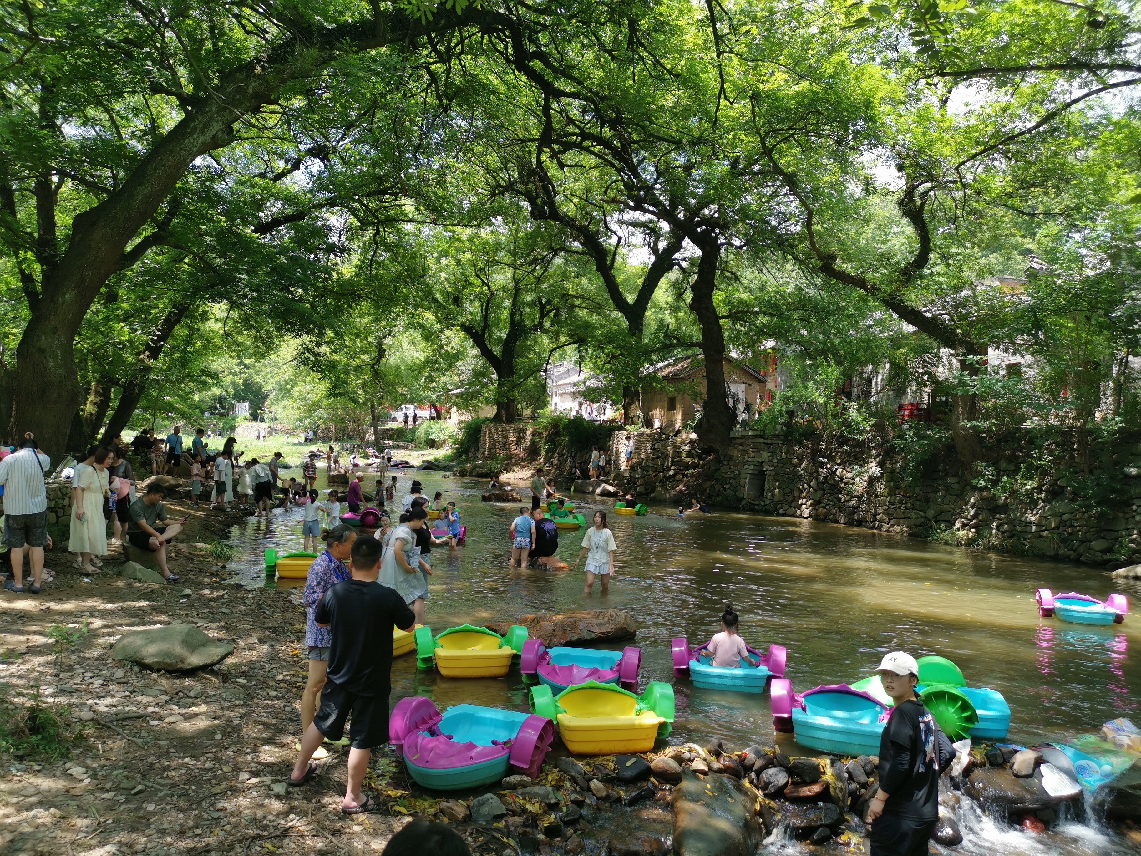 新县西河古村景点图片