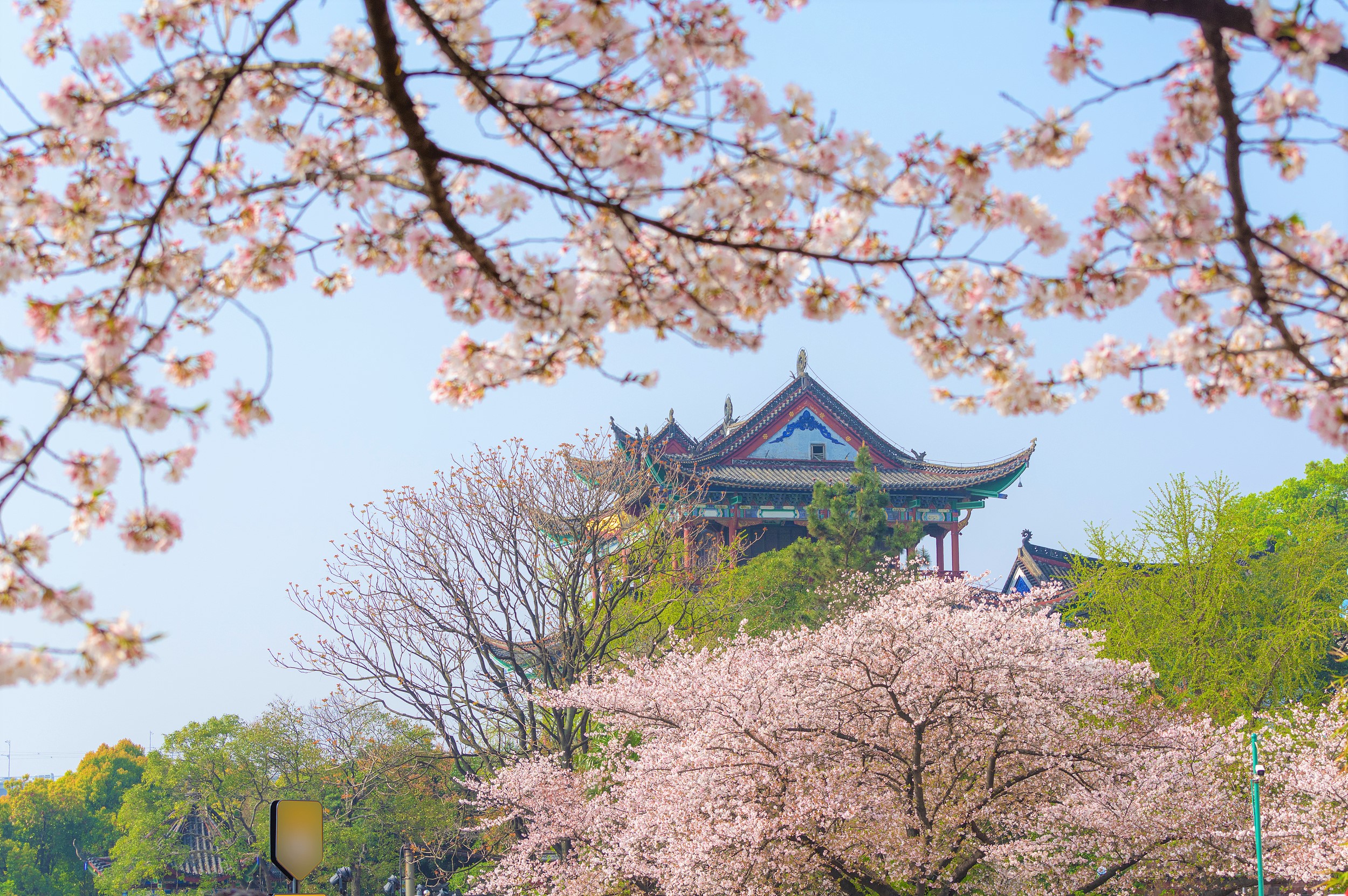 晴川阁景点图片