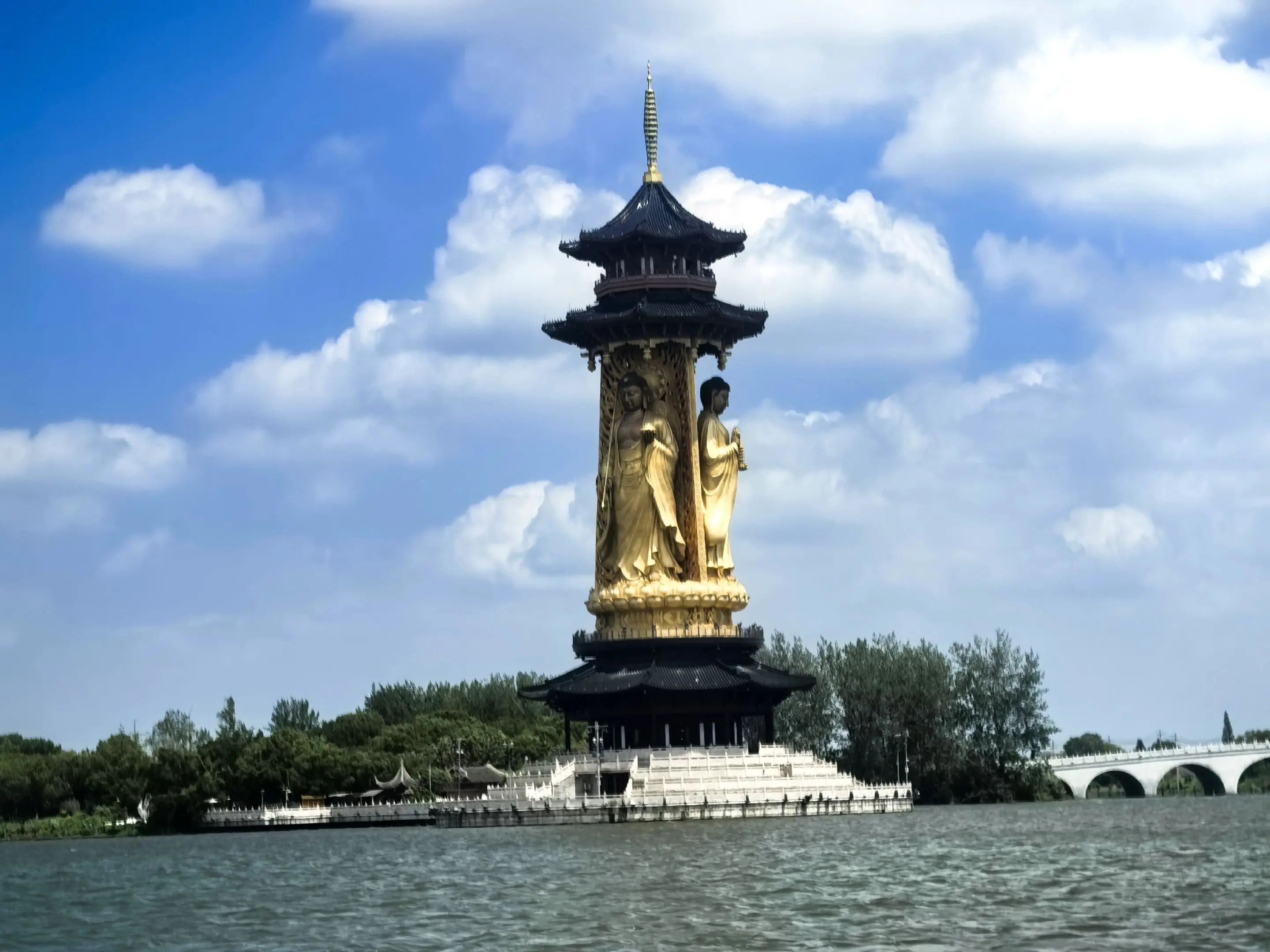 溱湖旅游景区景点图片