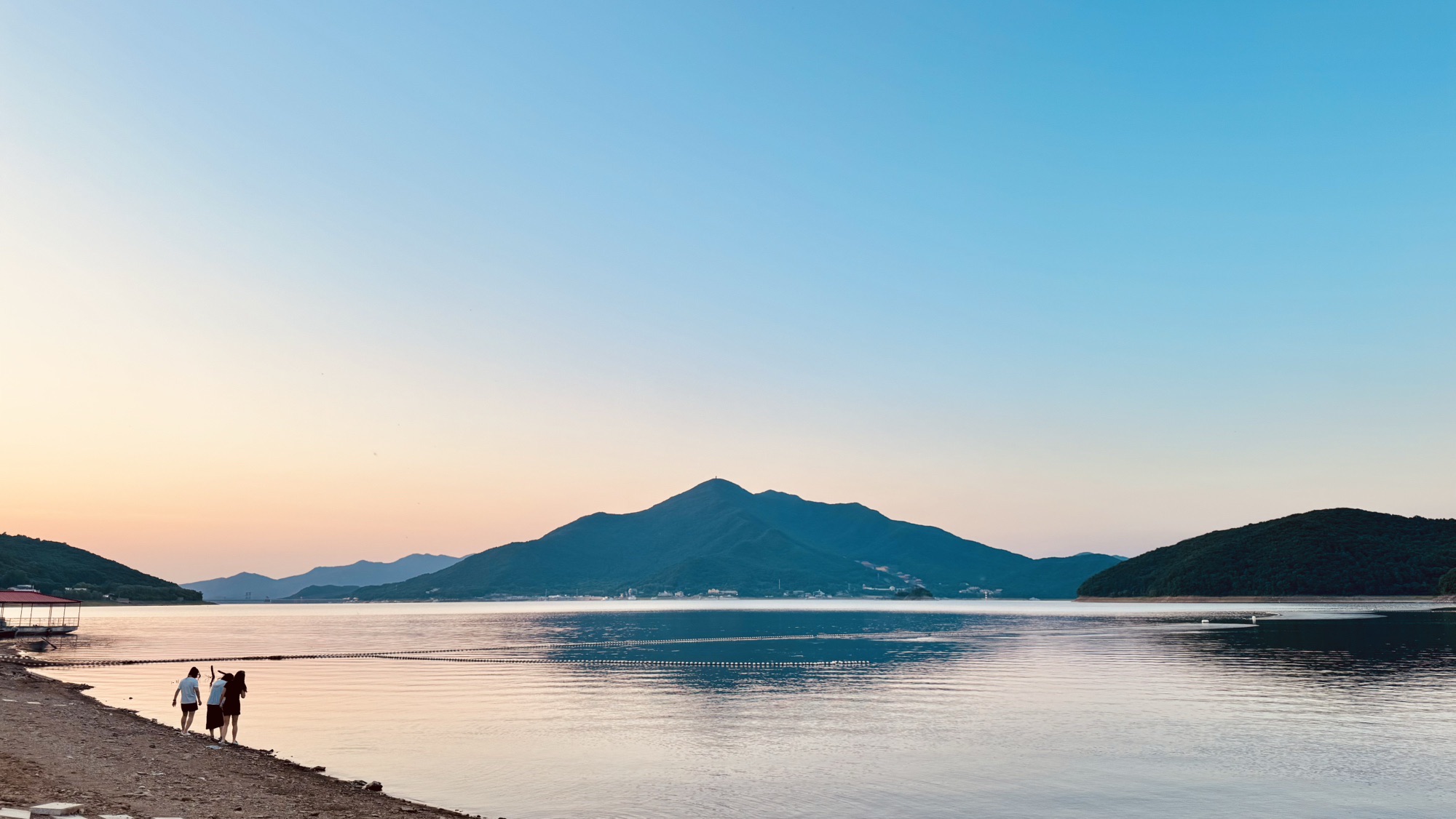 松花湖景点图片