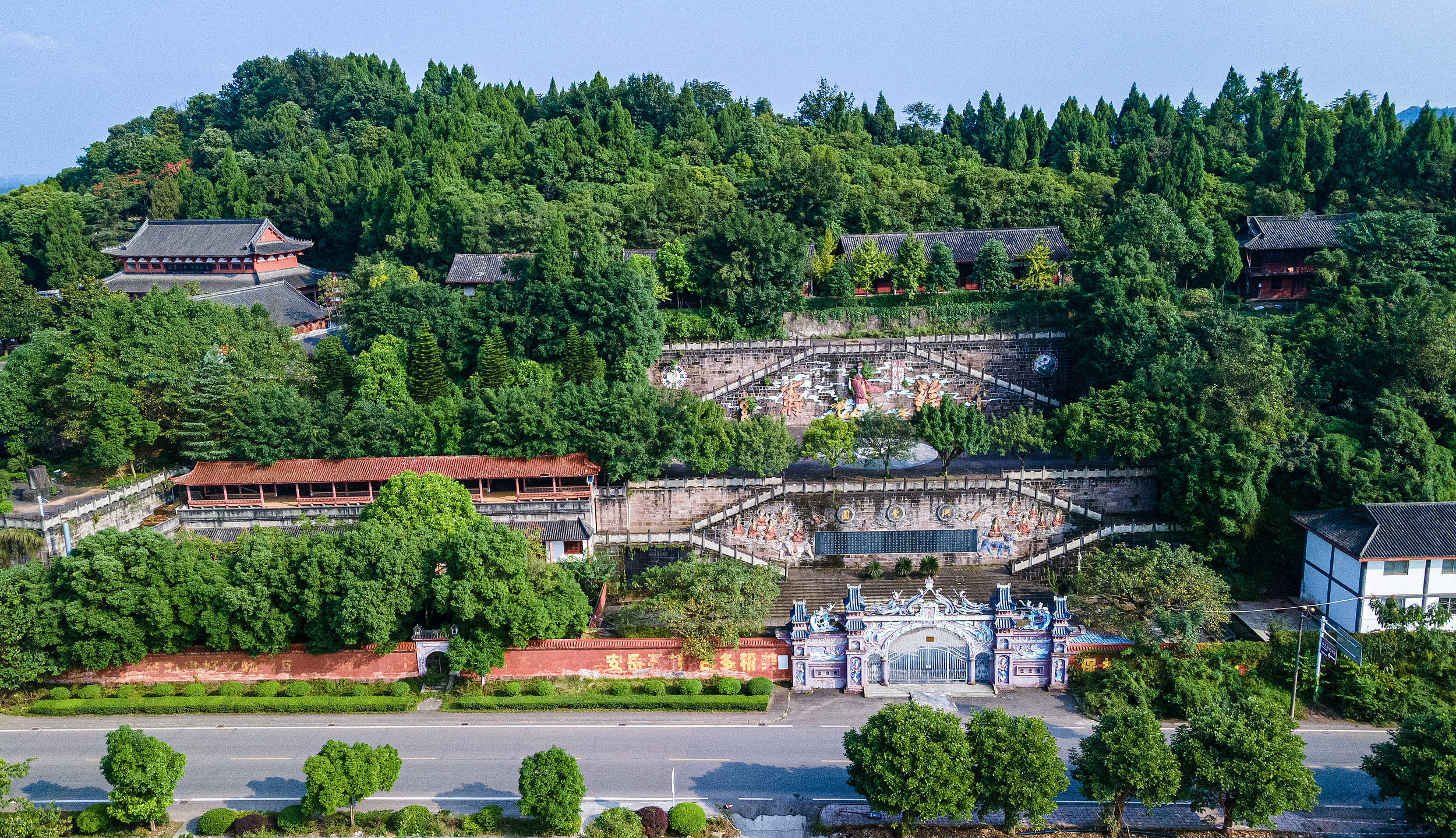 安岳石刻景点图片