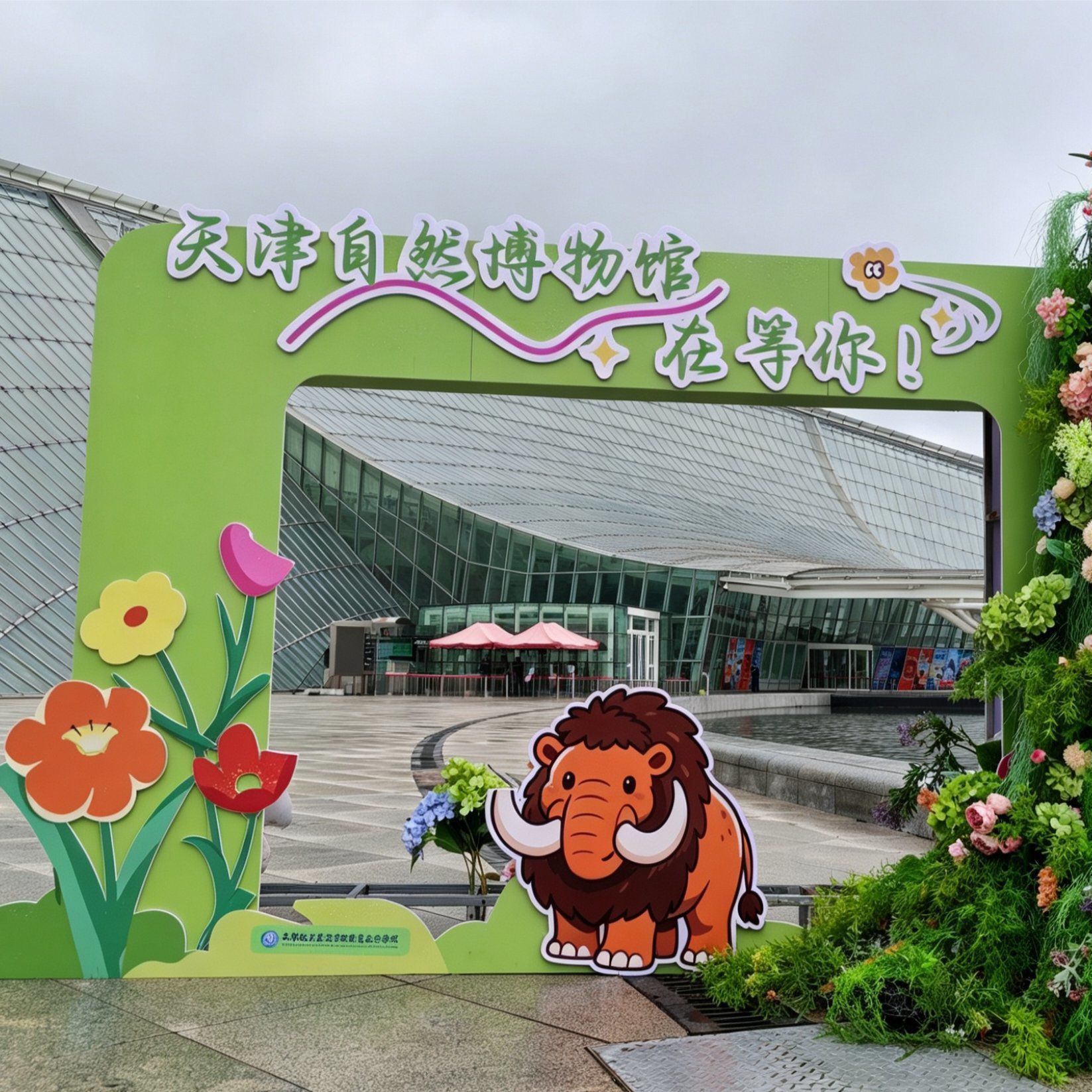 天津自然博物馆景点图片